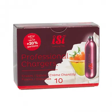 ISI Pro Cream Chargers 8.4g (Pack of 10)