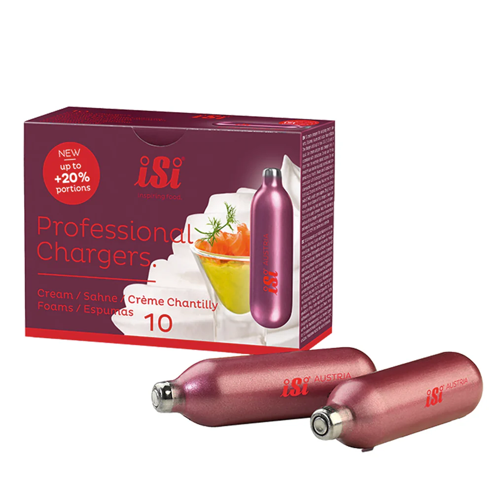 ISI Pro Cream Chargers 8.4g - Case of 360 (Packs of 10s) Business Only