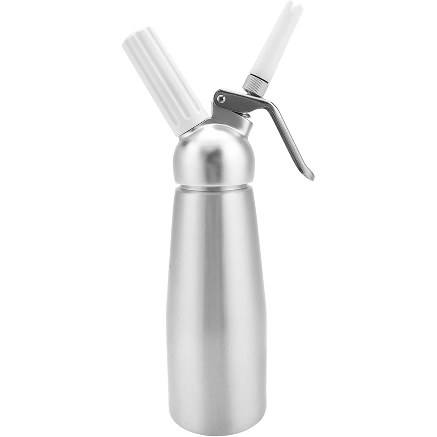 Cream Whipper Silver 0.5 litre (Aluminium Head)