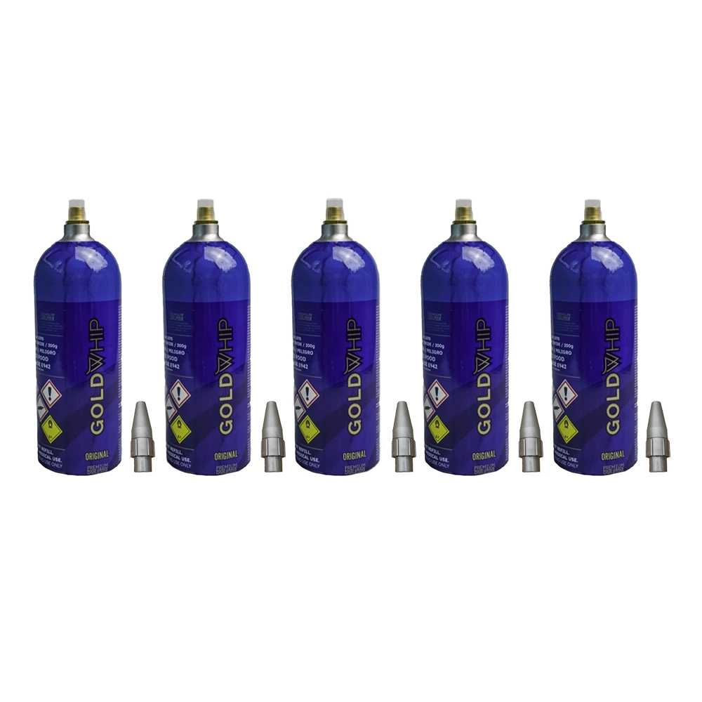 Gold Whip Mini Cream Chargers 200g N2O x 5