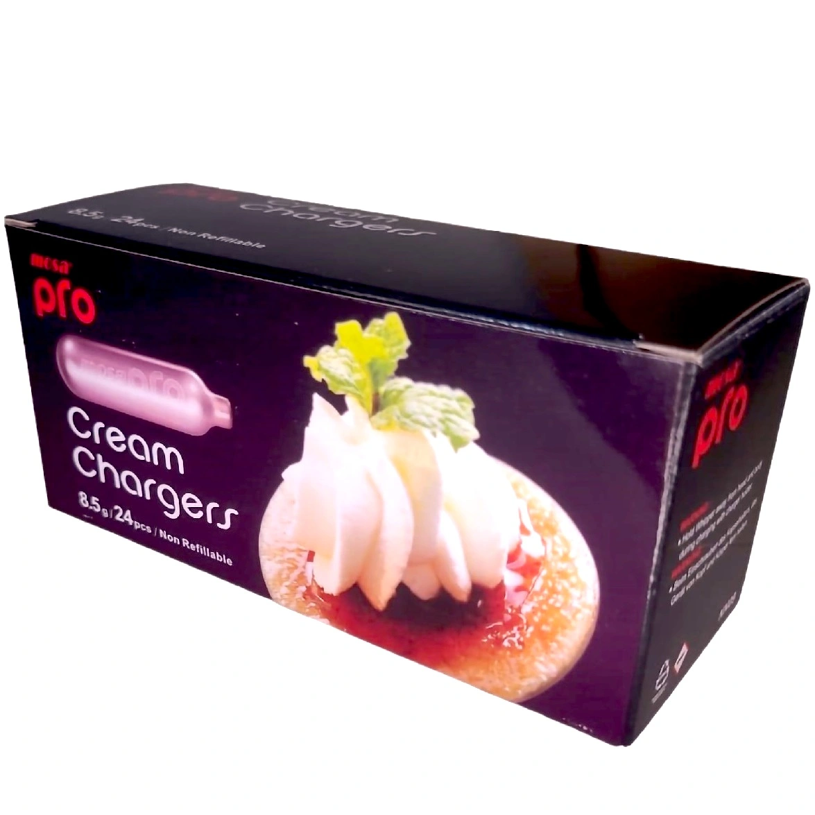 Cream Chargers Mosa Pro 8.4g - Pack of 24