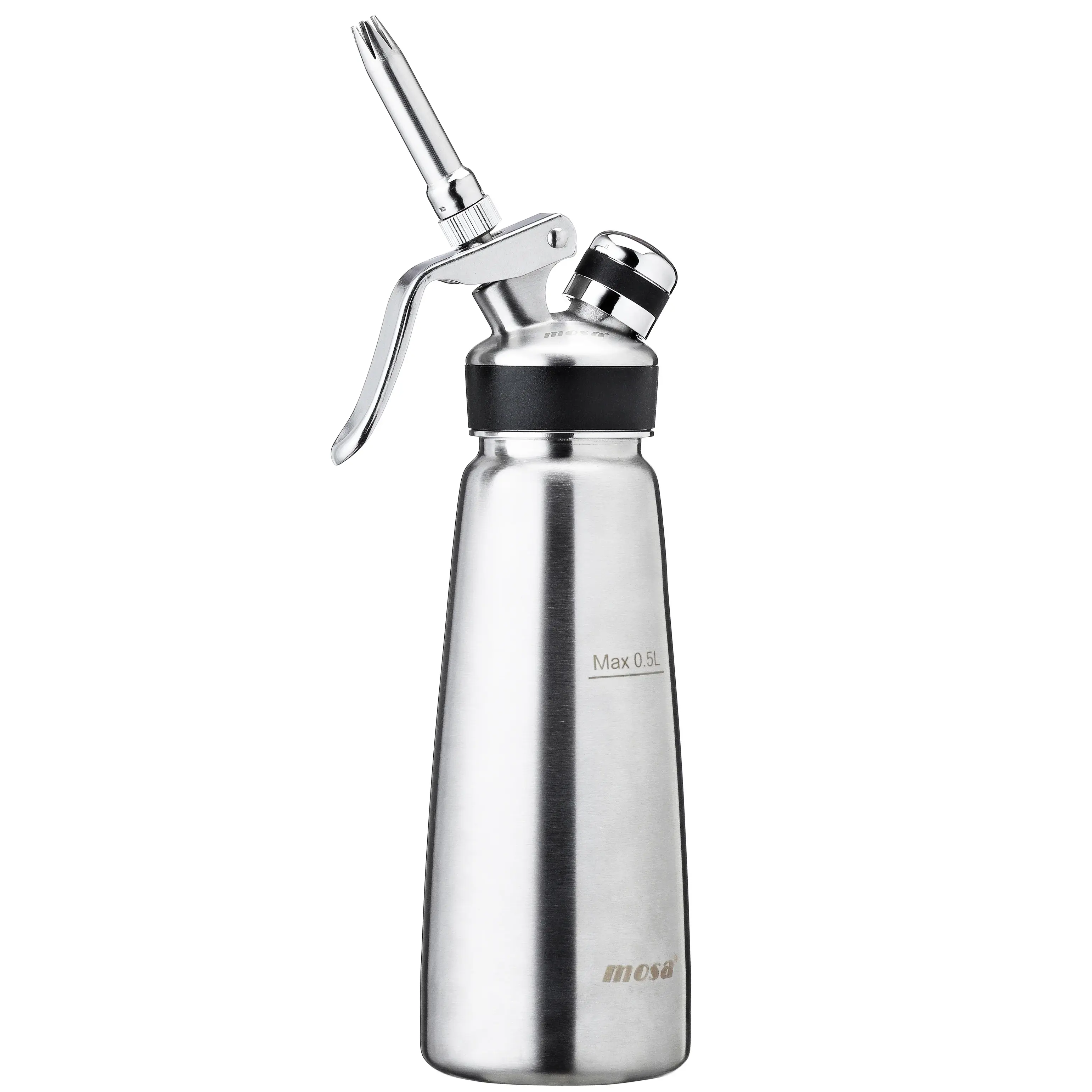 Cream Whipper - Mosa 0.5 litre Stainless Steel