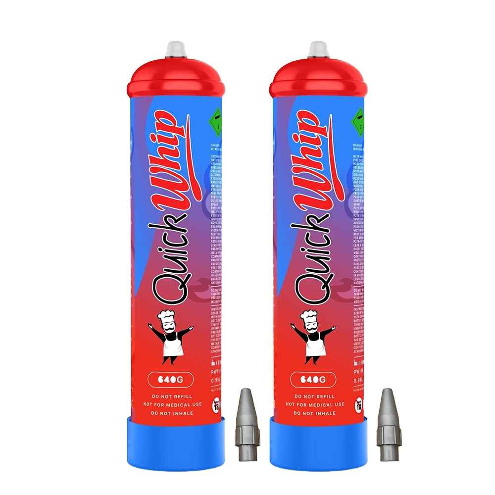 Cream Chargers by    Quick Whip x 2 (640g N2O)
