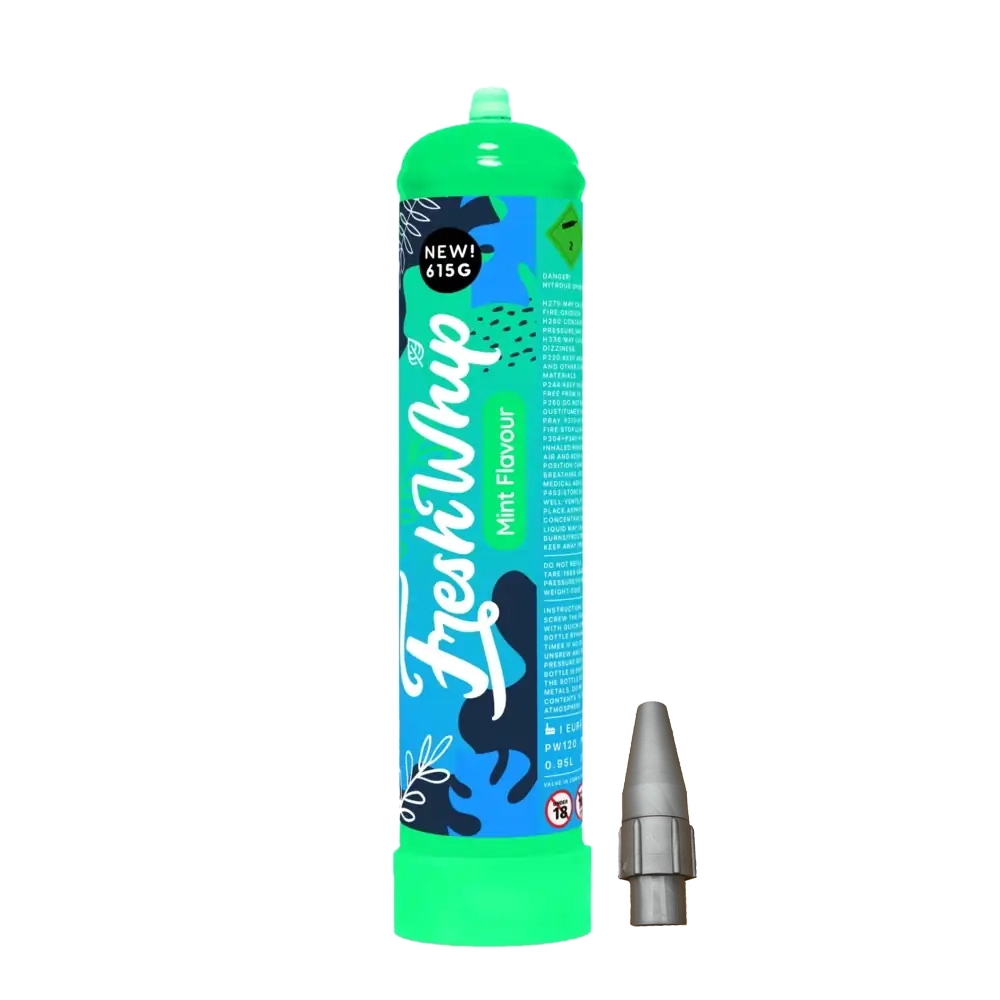 . OFFER Mint Fresh Whip Cream Charger x 1 (615g N2O)