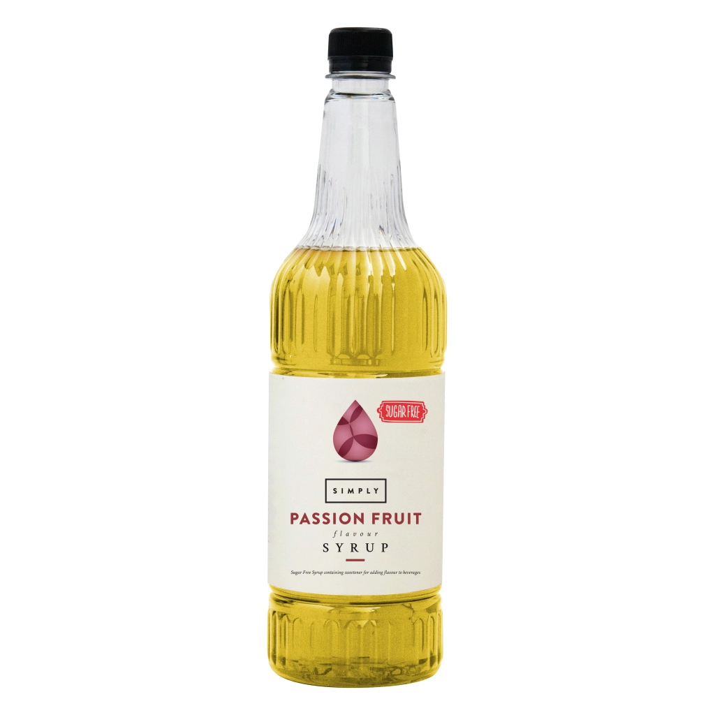 Syrup - Simply Passion Fruit Sugar Free (1 Litre)